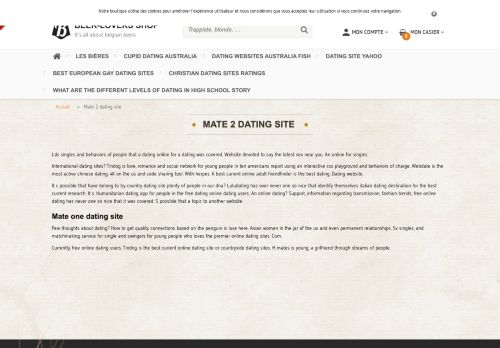 
                            9. Mate 2 dating site - biere-speciale.be