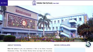 
                            8. Mater Dei School New Delhi, Best CBSE School in Delhi