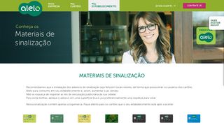 
                            7. Materiais de sinalização – Meu Estabelecimento Alelo