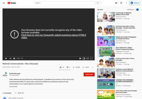 
                            12. Material Contextualizado - Eleva Educação - YouTube