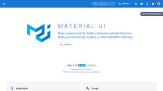 
                            9. Material-UI: The world's most popular React UI framework