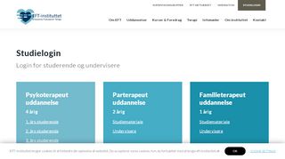 
                            8. Materiale til undervisere : EFT-instituttet