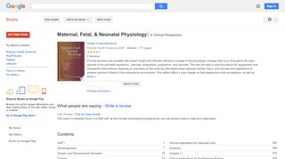 
                            11. Maternal, Fetal, & Neonatal Physiology: A Clinical Perspective - Google बुक के परिणाम