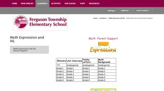 
                            12. Math Expression and IXL - State College Area School District