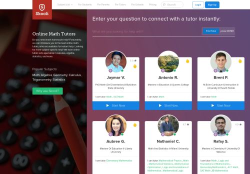
                            7. Math Tutor | Math Homework Help | Math Tutor Online | Skooli