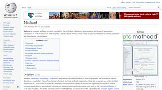 
                            11. Mathcad – Wikipedia