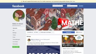 
                            5. Mathe im Advent - Startseite | Facebook