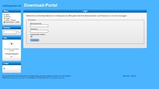 
                            4. Mathe-Portal: Login