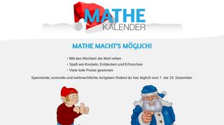 
                            11. Mathekalender.de