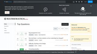 
                            7. Mathematics Meta Stack Exchange