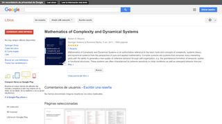 
                            10. Mathematics of Complexity and Dynamical Systems