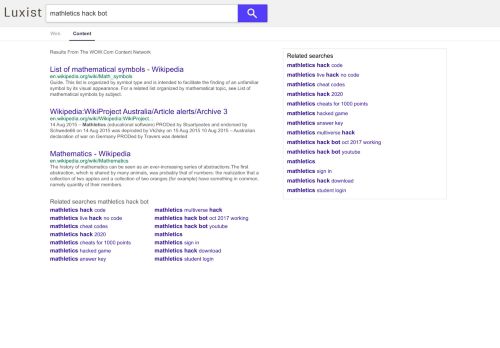 
                            13. mathletics hack bot - Luxist - Content Results