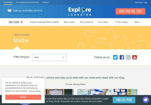 
                            3. Maths - Explore Learning
