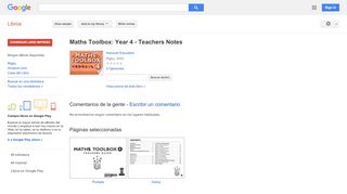 
                            6. Maths Toolbox: Year 4 - Teachers Notes