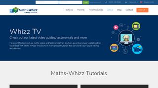 
                            6. Maths videos online with testimonials from users of Maths-Whizz