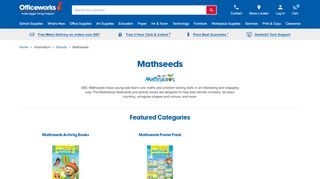 
                            12. Mathseeds | Officeworks