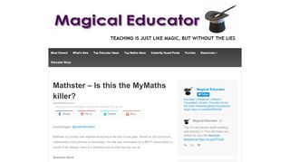 
                            4. Mathster – Is this the MyMaths killer? | Magical Educator