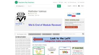 
                            13. Mathster Vakkas Teaching Resources | Teachers Pay Teachers