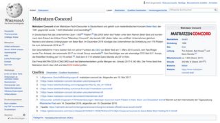 
                            4. Matratzen Concord – Wikipedia