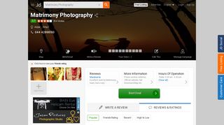 
                            11. Matrimony Photography, Adyar - Photographers in Chennai - Justdial
