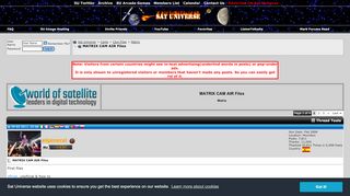 
                            7. MATRIX CAM AIR Files - Matrix - Sat Universe