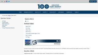 
                            9. Matrix MLS - Greater Fort Worth Association of REALTORS®