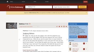 
                            10. Matthew 7:1-5 ESV - Judging Others - “Judge not, that you - Bible ...