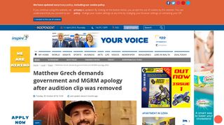 
                            10. Matthew Grech demands government and MGRM apology after ...