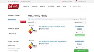 
                            12. Matthews Paint - Results Page 1 :: Regional Supply