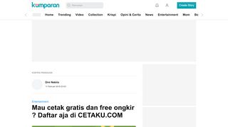 
                            3. Mau cetak gratis dan free ongkir ? Daftar aja di CETAKU.COM ...