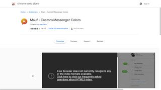 
                            3. Mauf - Custom Messenger Colors - Google Chrome