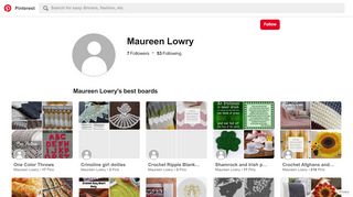 
                            11. Maureen Lowry (wizmo) on Pinterest