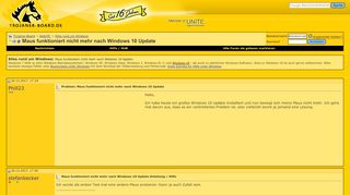 
                            13. Maus funktioniert nicht mehr nach Windows 10 Update - Trojaner-Board