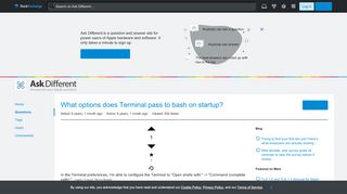 
                            8. mavericks - What options does Terminal pass to bash on startup ...