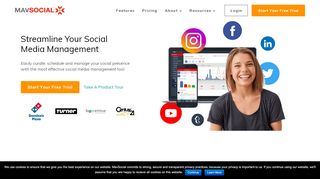 
                            9. MavSocial: Social Media Management Tool