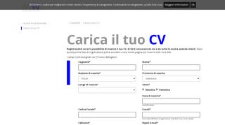 
                            5. MAW - Carica il tuo CV