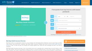 
                            9. Max Bupa Health Insurance - Compare & Buy Online, Reviews