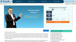 
                            8. Max Bupa Health Insurance - Renewal, Reviews & Premium Calculator