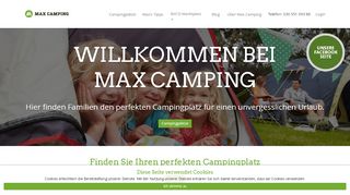 
                            10. Max Camping