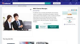 
                            8. MAX Channel Manager, Instrumentation & Control Equipments ...