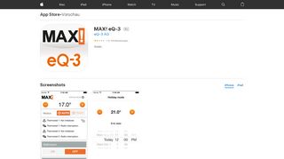 
                            11. MAX! eQ-3 im App Store - iTunes - Apple