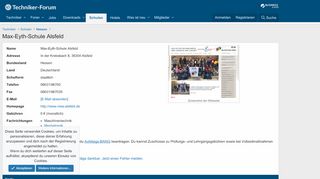 
                            13. Max-Eyth-Schule Alsfeld - Verzeichnis der Technikerschulen ...