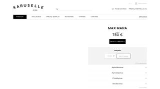 
                            10. MAX MARA - karuselle.com