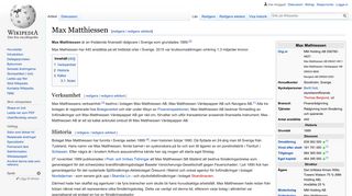 
                            6. Max Matthiessen – Wikipedia