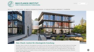 
                            2. Max Planck Institut für ethnologische Forschung: Startseite