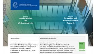 
                            3. Max-Planck-Institut für Innovation und Wettbewerb