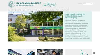 
                            1. Max-Planck-Institut für Mikrostrukturphysik: Start