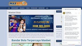 
                            9. Maxbet - Daftar Mxstake Maxbet Indonesia : Clickbet88