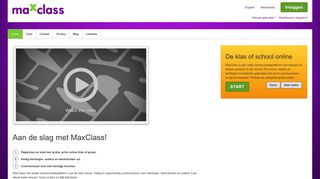 
                            1. MaxClass - connecting the class, home and school | MaxClass