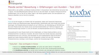 
                            7. Maxda seriös? Bewertung + Erfahrungen von Kunden - Test 2019 - ZKA